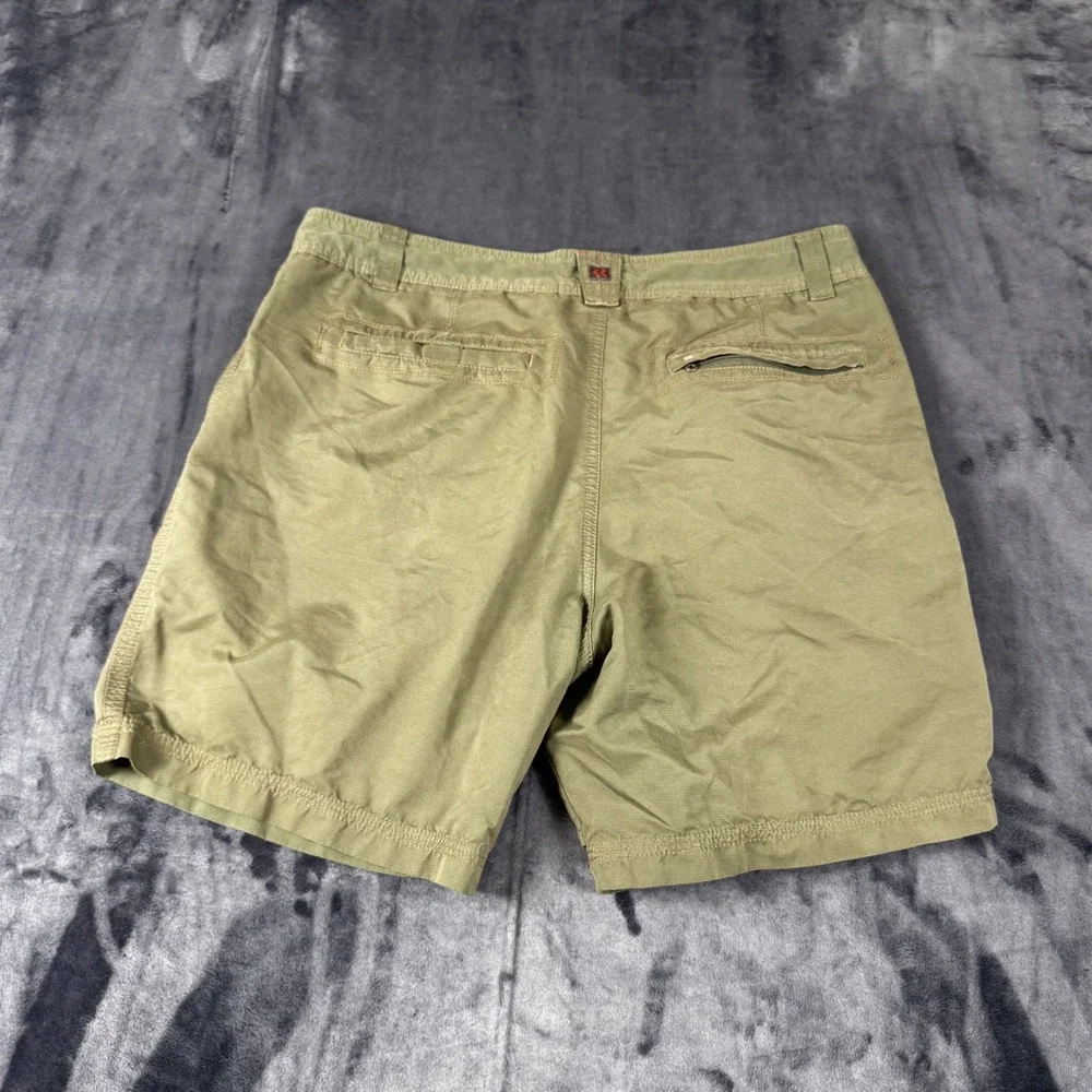 Royal Robbins Shorts Mens 38 Green Hiking Outdoor Cargo Utility 8 Inch Inseam